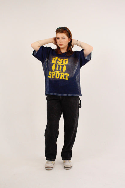 VSG Training Jersey - Navy/Yellow