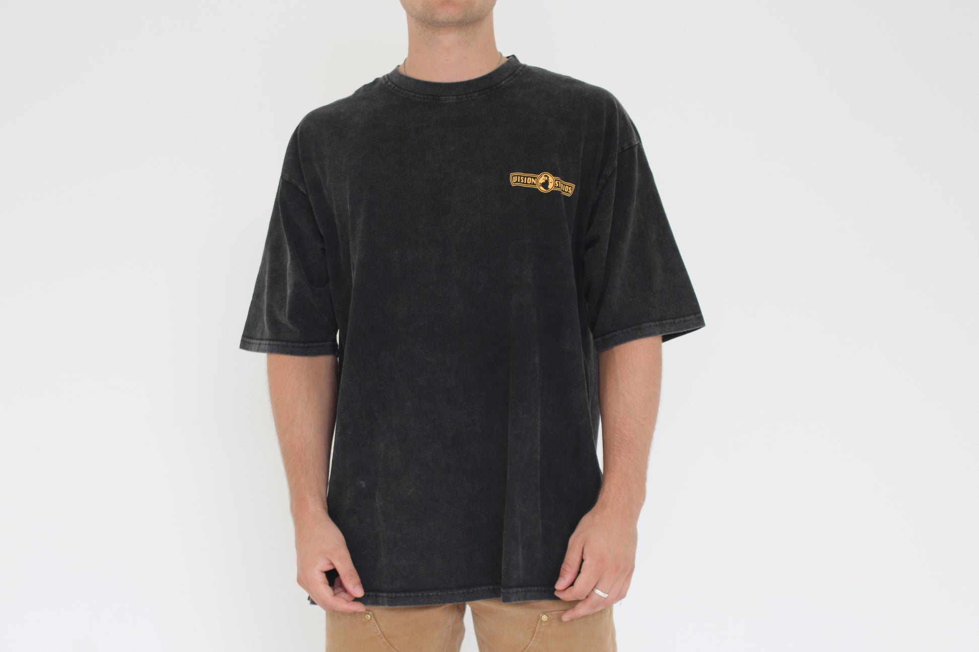 Product image of Vision studios acid wash oversized tee (size XL)